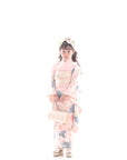 Children's Kimono, rose, pink, 6-9 years