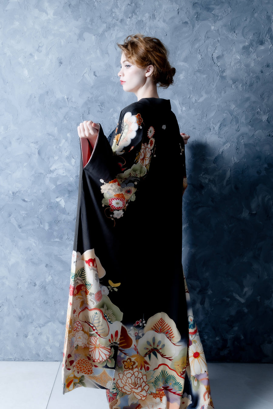 Vintage Kimono Restored MATSU 1915s