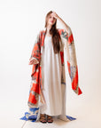 Shiny Kimono Robe long sleeve CLANE